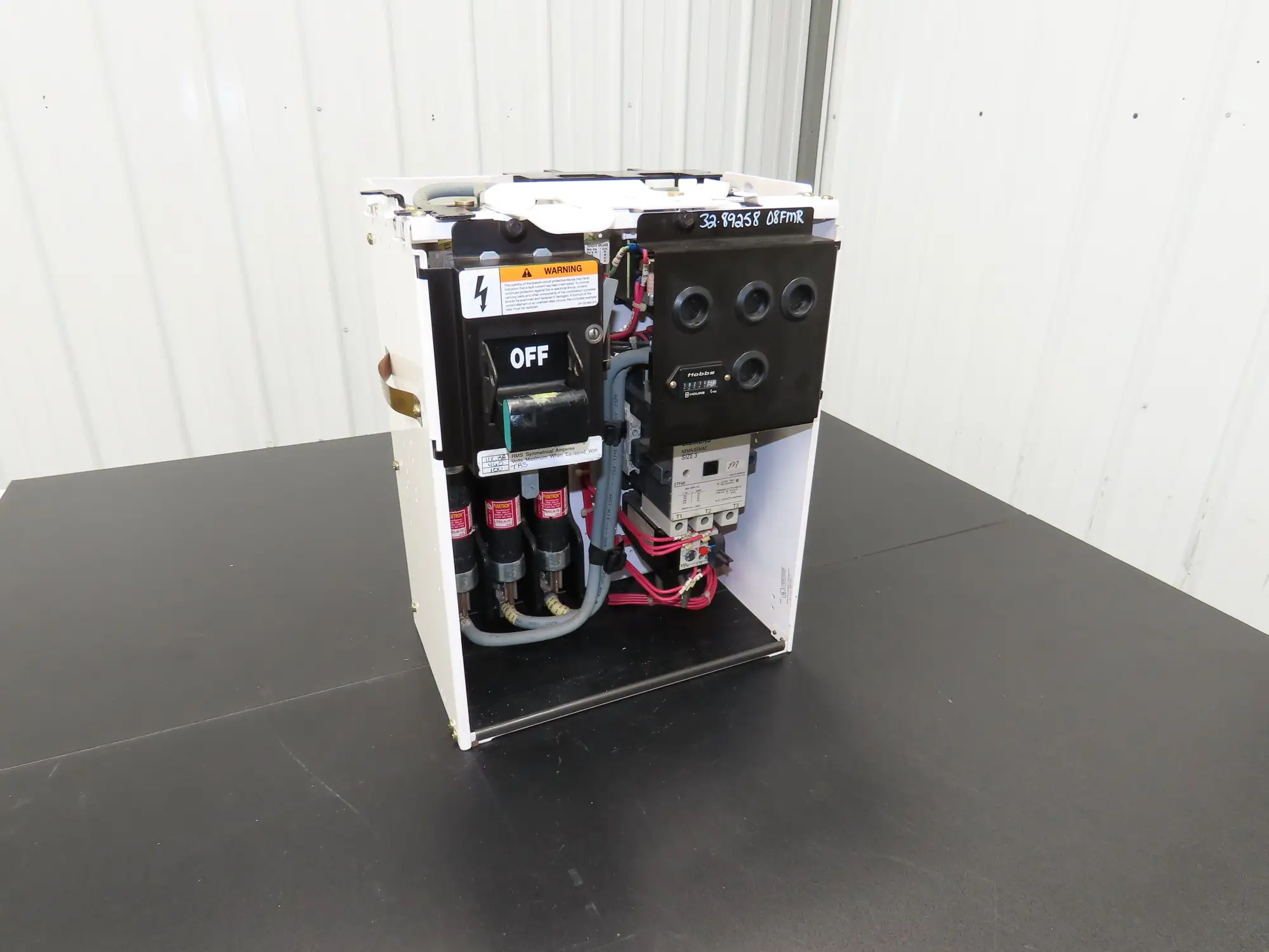 Siemens 32-89258 Bucket Breaker MCC Motor Starter Disconnect Fused 600V 50Hp 3Ph
