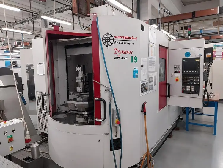 Used 2002 HECKERT CWK 400D DYNAMIC Horizontal Machining Centers | Amaron s.r.o. #1060959