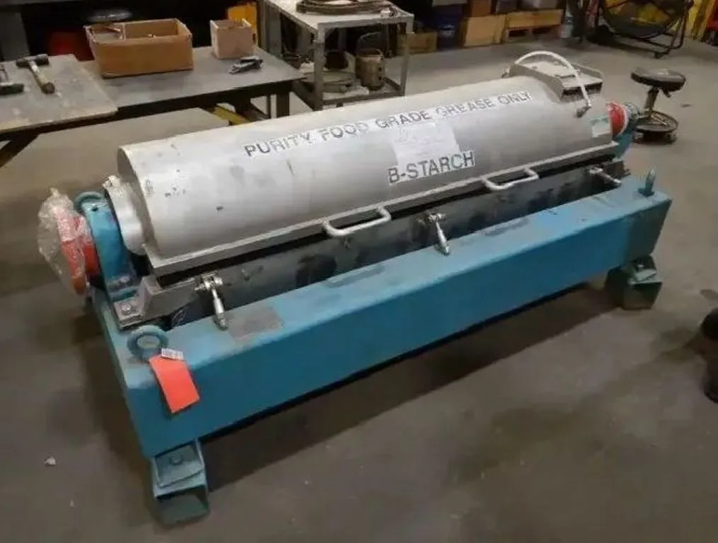 Alfa-Laval NX 418B-31G sanitary decanter centrifuge, 316SS.