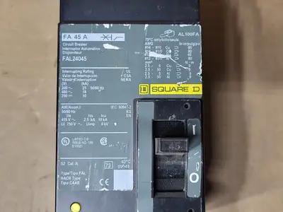USED SQUARE D FAL24045
