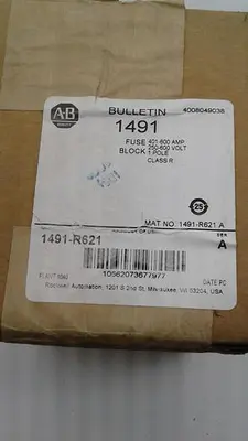 New | in-Stock ALLEN-BRADLEY ALLEN-BRADLEY BULLETIN 1491 FUSE BLOCK 1 POLE CLASS R 1491-R621 A Fuse Accessories | ND Industrial Surplus #1225066
