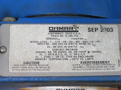 Used OHMART _UNKNOWN_ Sensors | OCO Industrial #1633088