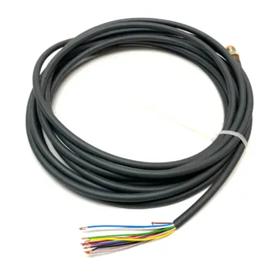 USED LUMBERG SENSOR ACTUATOR CORDSET 12-PIN MALE 12' LENGTH