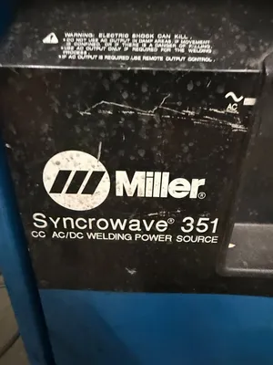Used Miller SYNCROWAVE 351 Tig Welders California US | Heavy Wall Consulting #1465159