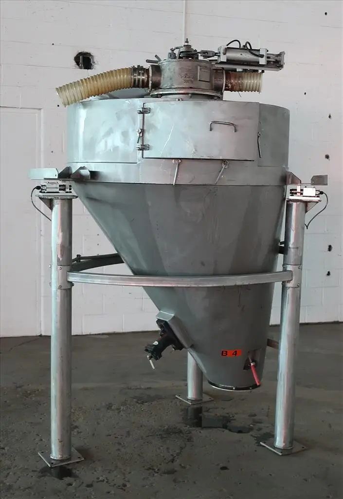 SPC8309  Bin Hopper Silo 45 cu.ft., bulk storage bin, Stainless Steel
