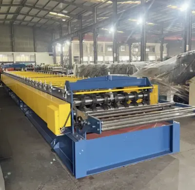3 Composite Corrugated Metal Floor Decking Roll Forming Machine in the USA