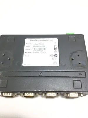 Moxa MGate MB3480 Modbus Ethernet/Serial Gateway