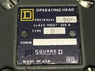 USED SQUARE D 9007-C52B2