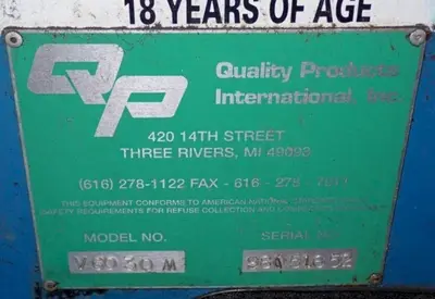 USED QUALITY PRODUCTS V-6030-M