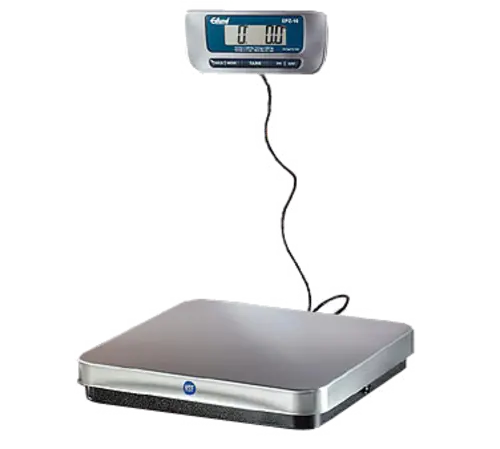 Edlund EPZ-10H 10 lb Digital Pizza Scale w/ Quick Disconnect Foot Tare, Stainless