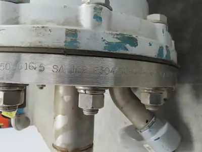 In-Line Multi-Stage Stainless Turbine Torpedo Pump 3" Inlet 40Hp 125GPM 15' Pipe