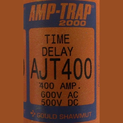 Gould Shawmut Type AJT 400 Amp Fuse