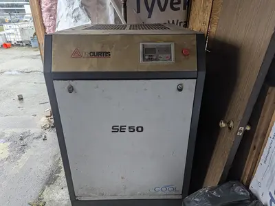 USED CURTIS AIR COMPRESSOR SE 50