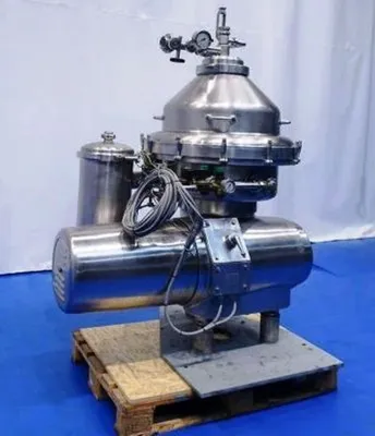 Alfa-Laval MRPX 214 TGV-44 warm milk separator, 316SS.
