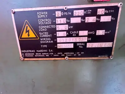 NARDINI MASCOTE MS1440 TOOL ROOM LATHE Lathes-Engine | Asset Exchange Corporation (6)