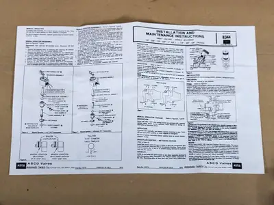NEW ASCO EF8344G70MO