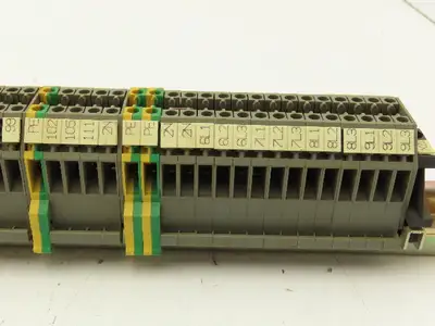 Wieland Terminal Block DIN Rail Lot of 80+