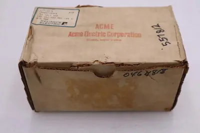 ACME ELECTRIC TA-1-81214 1 PHASE 350 VA 240-480-120V TRANSFORMER STOCK G426A