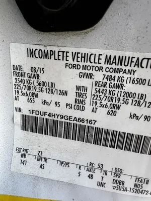 Used 2016 FORD F-450 Bucket (boom) trucks Utah US | Global Remarketing #1285978