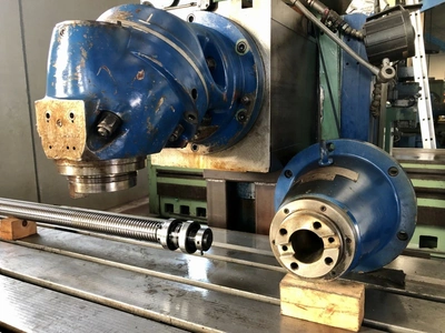 MECOF Travelling Column Milling Machine, very good used condition, retrofitted in 2002