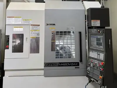 2018 OKUMA GENOS M460V-5AX Vertical Machining Centers (5-Axis or More) | Midstate Machinery (1)