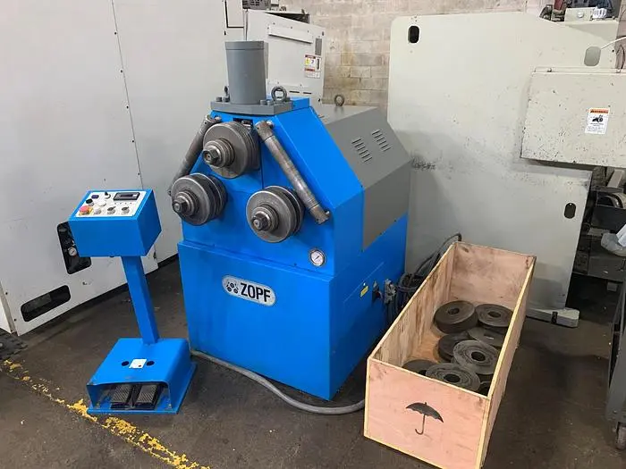 Used ZOPF ZB100/2H Angle Bending Rolls Ontario CA | Trader Machinery Inc #184988