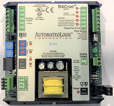 ALC Automated Logic U551 BACnet Heat Pump & Fan Coil Control, HVAC Control Mod [Refurbished]