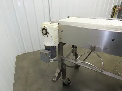 Hosokawa FA420KST 29"x 51"L Food Process Spreader Fanning Conveyor 3PH Adj Speed