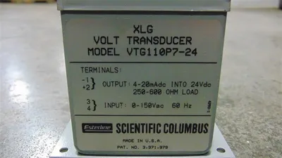 Scientific Columbus VTG110P7-24 XLG Volt Transducer Module New NIB