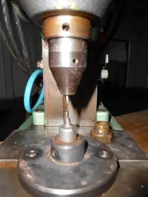 8579-400 Jauch Pin Inserter / Spin Rivet / Riveting Machine, Model TN1E2, S/N: 1982