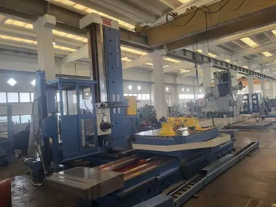 Used 2008 TOS VARNSDORF WHQ 13 Horizontal Table Type Boring Mills Georgia US | Shub Machinery #81226