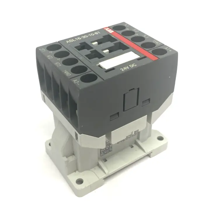 Used ABB 3-Phase Contactor 3-Pole 1SBL123001R8110 CRACKED BOTTOM PLC Contactors Michigan US | Maverick Industrial Sales #1392677
