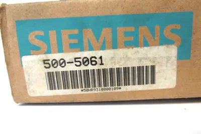 NEW SIEMENS 500-5061 OUTPUT MODULE 5005061
