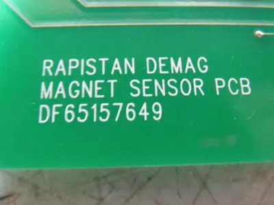 Rapistan Demag DF65157649 Magnet Sensor PCB Board In Aluminum Housing