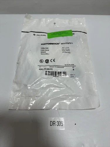 New | in-Stock Allen Bradley 42KL-F2LBS-F4, Fiber Optic, Mini Sight Sensors | J&J Industrial Supply #501574