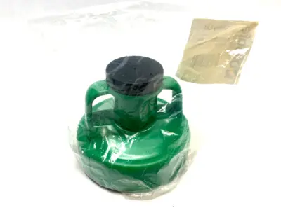 NEW OILSAFE MULTI-PURPOSE UTILITY LID, MID GREEN, 48MM OPENING