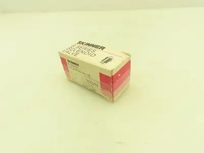 Honeywell Skinner B16DK1050 Solenoid Valve 3-Way NO 125 VDC 50 PSI 1/8" NPT