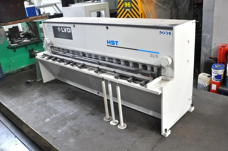 Used LVD HST 3100 X 6 MM CNC Sheet Metal Shears | Apt International N.V #365102