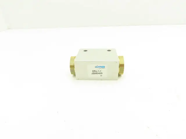 Joyner DRJ-1/1 Pneumatic Shuttle Valve 7-145psi G 1/4" Ports