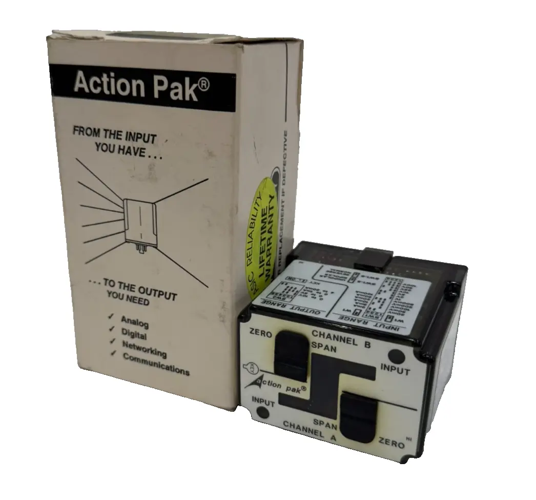 NEW ACTION INSTRUMENTS 4390-0000 SIGNAL CONDITIONER 4390000