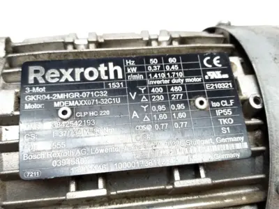 Used Bosch Rexroth, Lenze 3842542193, MDEMAXX071-32C1U, GKR04-2MHGR-071C32 Gearmotors Michigan US | Maverick Industrial Sales #1398764