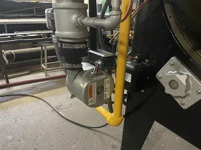 Bauer 322 1000 lb/hr Batch Dry Nut Roaster
