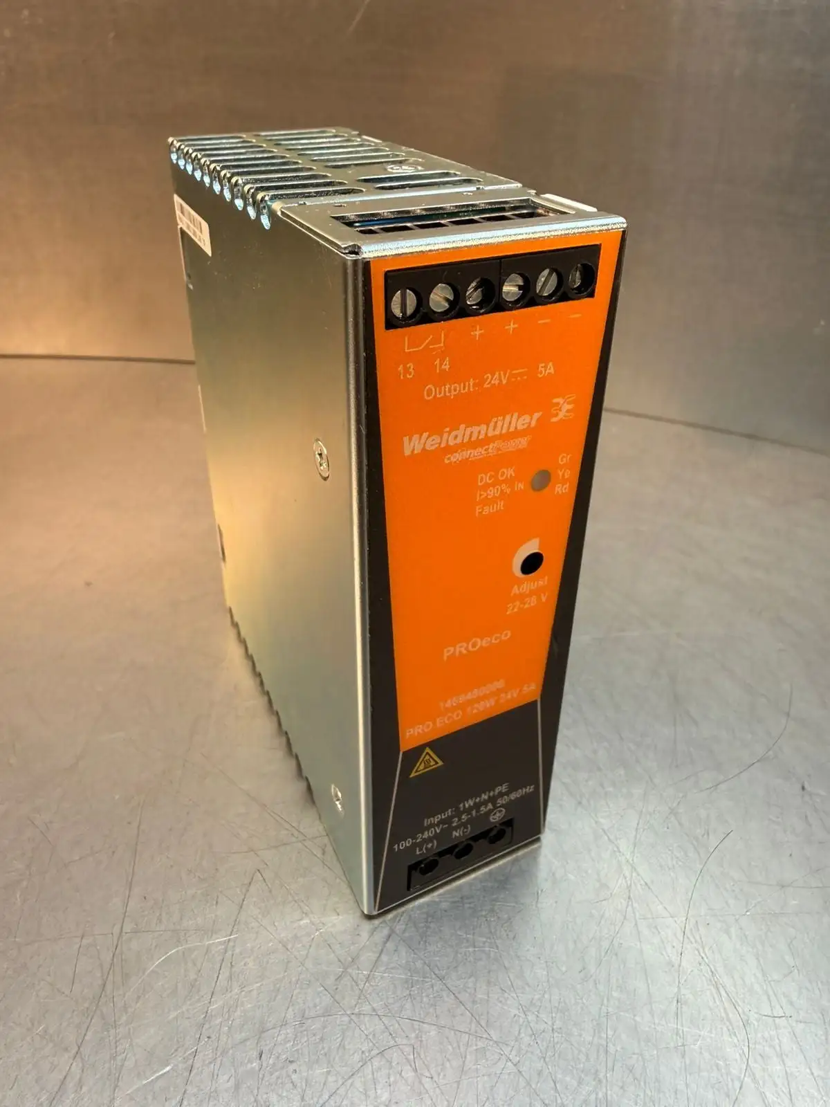 Weidmuller 1469480000 Pro Eco Power Suppy 120w 24v 5a 1 (3.5.1)