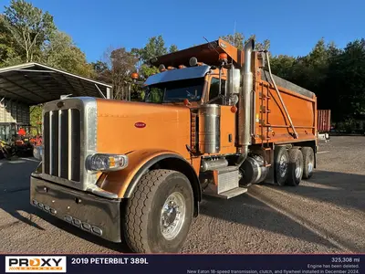 Used 2019 PETERBILT 389L Dump trucks Pennsylvania US | Proxy Equipment #1378473