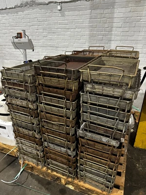 21" X 13"X 2.5" EXPANDED METAL DIP BASKETS