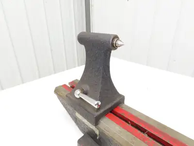 Bench Center Inspection Eccentricity Runout Tool 11-3/4" Swing 25-1/4" Bed