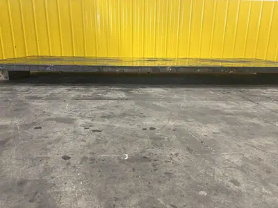 48" X 120" X 2" THICK STEEL FLOOR / BOLSTER PLATE: STOCK #22738