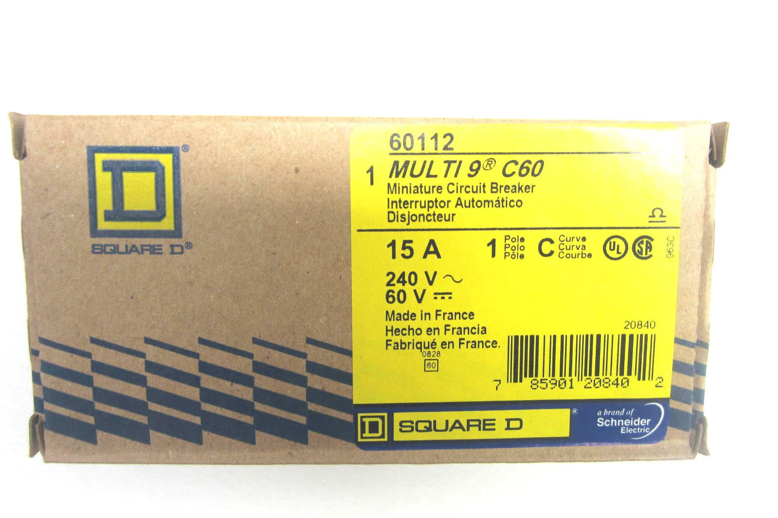 NEW SQUARE D 60112 CIRCUIT BREAKER