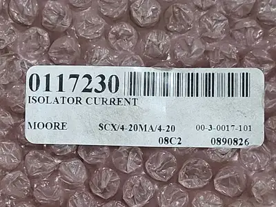 NEW MOORE INDUSTRIES SCX/4-20MA/4-20MA/5.5VLP