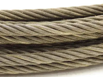 Wireco 5/16"x 80' Steel Wire Rope Crane Hoist Winch Lifting Cable